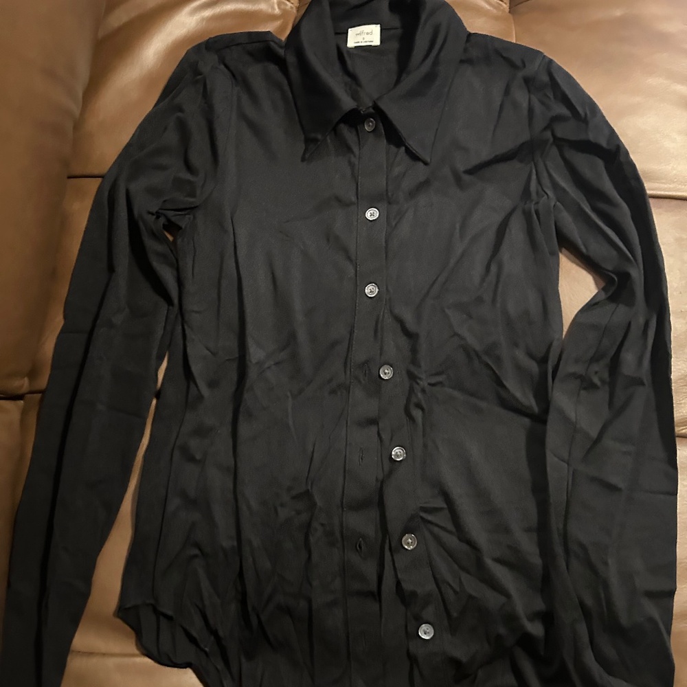 Aritzia Pose Button Down Top